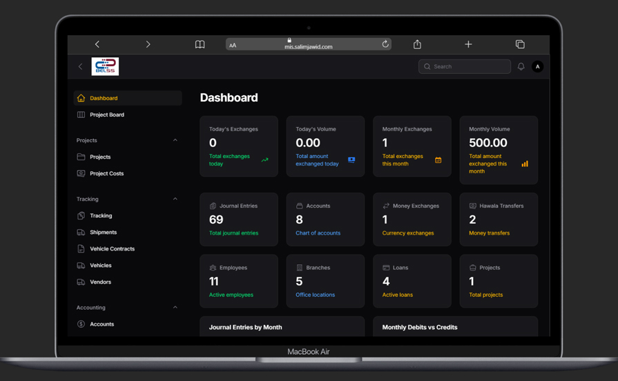 Logistic & Financial Management System